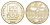 Венгрия 100 форинтов 1985 40 лет ФАО KM 654 медь цинк никель BU 4653-246