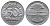 ГЕРМАНИЯ 50 ПФЕННИГОВ 1920 D KM 27, J. 301 алюминий 4380-811