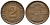 ГЕРМАНИЯ 2 РЕНТЕНПФЕННИГА 1924 A KM 31, J. 307 бронза 24-636