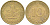 ФРГ 10 пфеннигов 1976 D KM 106 сталь плакированная латунью 4571-541