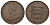 Джерси 1/12 шиллинга 1935 Георг V (1910-1936) KM 16 бронза 4512-521