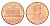 США 1 цент 2004 D, Линкольн KM 201b цинк плакированный медью UNC 4705-768