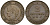 Франция 2 сантима 1895 A, Третья республика (1871-1940) KM 815.1, Le Franc 135.34 бронза 4124-148
