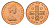 Остров Мэн 1 новый пенни 1971 Елизавета II (1952-2022) KM 20 бронза UNC 4655-521