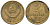 СССР 2 копейки 1975 Y 127a, Schon 76a латунь 4564-321