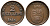 ДАНИЯ 2 СКИЛЛИНГА 1815 БАНКОВСКИЙ ТОКЕН, TOKEN ISSUES KM Tn4 (685) медь 100-749