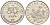Хорватия 50 лип 2007 нечетный год KM 8 сталь плакированная никелем  UNC  105-757