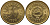 Югославия 50 пара 1990 KM 141 медь цинк UNC 181-546