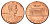 США 1 цент 1996 D, Линкольн KM 201b цинк плакированный медью 4682-269