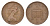 Великобритания 1 пенни 1971 Елизавета II (1952-2022) KM 915, Spink 4237 (B1) бронза 4697-924