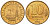СССР 10 копеек 1991 ММД, ГКЧП KM 296 сталь плакированная медью 4585-1058