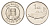 Исландия 1 крона 1991 треска KM 27a сталь плакированная никелем UNC 4691-551