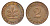 ФРГ 2 пфеннига 1965 F KM 106, J. 381 бронза 211-653