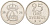 Швеция 25 эре 1973 U, Густав VI Адольф (1950-1973) KM 836 медно-никель 73-1541