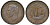 Великобритания 1/2 пенни 1941 Георг VI (1936-1952) KM 844, Spink 4115 бронза 62-1043