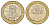 Чили 100 песо 2010 KM 236 биметалл 4156-126