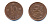 Финляндия 10 пенни 1936 республика (1918-1962) KM 24 медь 51-5536