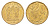 ЮАР 20 центов 1999 герб, цветок протея KM 162 сталь плакированная бронзой UNC 4618-561