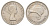 Новая Зеландия 2 шиллинга (флорин) 1953 Елизавета II (1952-2022), птичка киви, год-тип KM 28.1 медно-никель 4127-2013