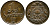 Латвия 1 сантим 1928 первая Республика (1918-1939) KM 1 бронза 83-1462