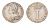 Великобритания 1 пенни 1754 Георг II (1727-1760) KM 567, Spink 3715 серебро 1529-1134