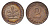 ФРГ 2 пфеннига 1968 G KM 106, J. 381 бронза 3458-728