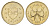 Гана 500 седи 1998 KM 34 никель латунь UNC 3459-1151
