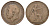 Великобритания 1 пенни 1916 Георг V (1910-1936) KM 810, Spink 4051 бронза 4661-532
