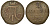 Россия 2 копейки 1797 АМ, Павел I (1796-1801), Гурт шнур вправо, Петров 50 копеек, желтая Биткин 182 медь 1103-7-14