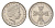 Остров Мэн 5 пенсов 2001 KM 1038 медно-никель UNC 4627-659