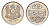 Сирия 25 пиастров 1979 год-тип KM 118 медно-никель aUNC 4674-1213