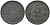 Бонн и Зигкрайс (Пруссия, Рейн) 5 пфеннигов 1917  Funck 52.1, Men05 3234.1, Men18 4150.1 цинк     4136-117