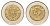Португалия 100 эскудо 1999 UNICEF, ошибка Portugusa KM 722.2 биметалл UNC 4577-1234