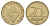 Венгрия 20 форинтов 1994 BP KM 696 никель латунь 4638-137
