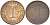 ГЕРМАНИЯ 1 РЕЙХСПФЕННИГ 1925 E KM 37, J. 313, Weege 2 бронза 206-823