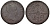 Испания 8 мараведи 1847 М, Изабелла KM 531.3 медь    4117-511