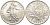 ФРАНЦИЯ 5 ФРАНКОВ 1995 СЕЯТЕЛЬ KM 926а.1, LE FRANC 341.31 медно-никель плакированный никелем 111-1146