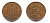 Финляндия 10 пенни 1930 республика (1918-1962) KM 24 медь 51-5317