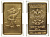 Россия 100 рублей 2011 ММД Сочи 2014, леопард, прямоугольная золото UNC 10-017-19
