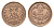 Австрия 2 геллера 1894 Франц Иосиф I (1848-1916) KM 2801 бронза 66-236