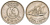 Кувейт 20 филсов 1971 AH 1391, очень редкий год KM 12 медно-никель 4613-1145