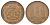 Нигерия 1 кобо 1973 нефтяные вышки KM 8.1 бронза 4699-1015