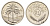 Ирак 50 филсов 1990 KM 128 медно-никель UNC 4118-713
