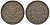 Британская Индия 1/2 пайса 1853 KM 464 медь 4132-1241