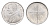 Ватикан 1 лира 1968 MCMLXVIII, год-тип KM 100 алюминий UNC 4649-949