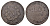 Франция, Осада Антверпена 10 сантимов 1814 Наполеон I KM 5 бронза 1525-1421