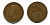 Великобритания 1 пенни 1916 Георг V (1910-1936) КМ 810, Spink 4051 бронза 47-126
