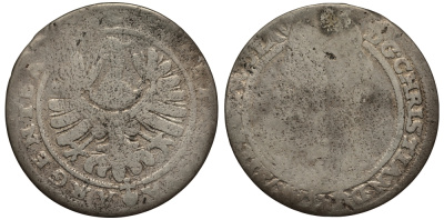 Силезия-Легница-Бжег 15 крейцеров ND Кристиан (1639-1673) серебро 413-2112