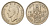 Великобритания 1 шиллинг 1949 Георг VI (1936-1952), Шотландский герб KM 877, Spink 4109 медно-никель 4182-246