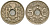 Франция 5 сантимов 1923 KM 875 медно-никель 4164-465
